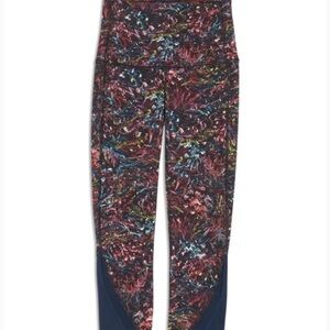 Lululemon Wunder Under High-Rise Crop 23", Foliage Overlay Multi